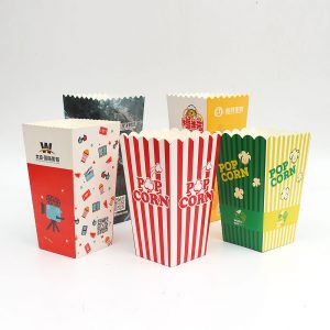 Custom Printed Popcorn Boxes with Logo