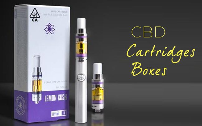 <strong>Show off your product with CBD cartridges boxes</strong>