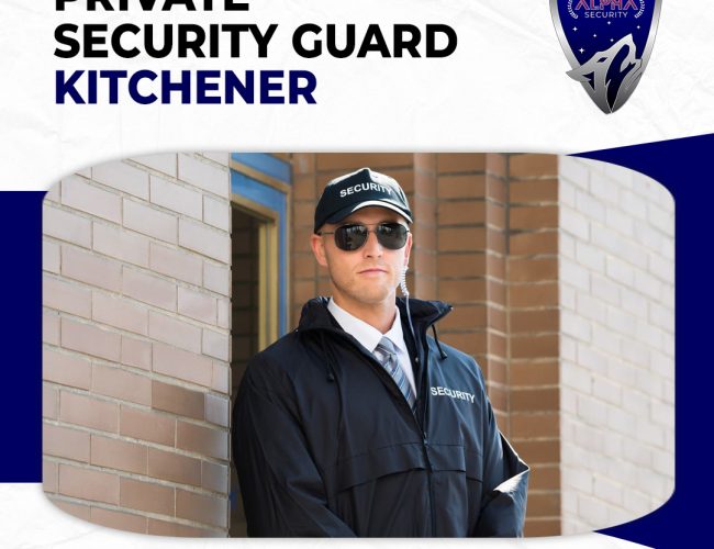 What Does Private Security Guard Kitchener Do?